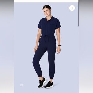 Navy Blue Women's Jumpsuit
